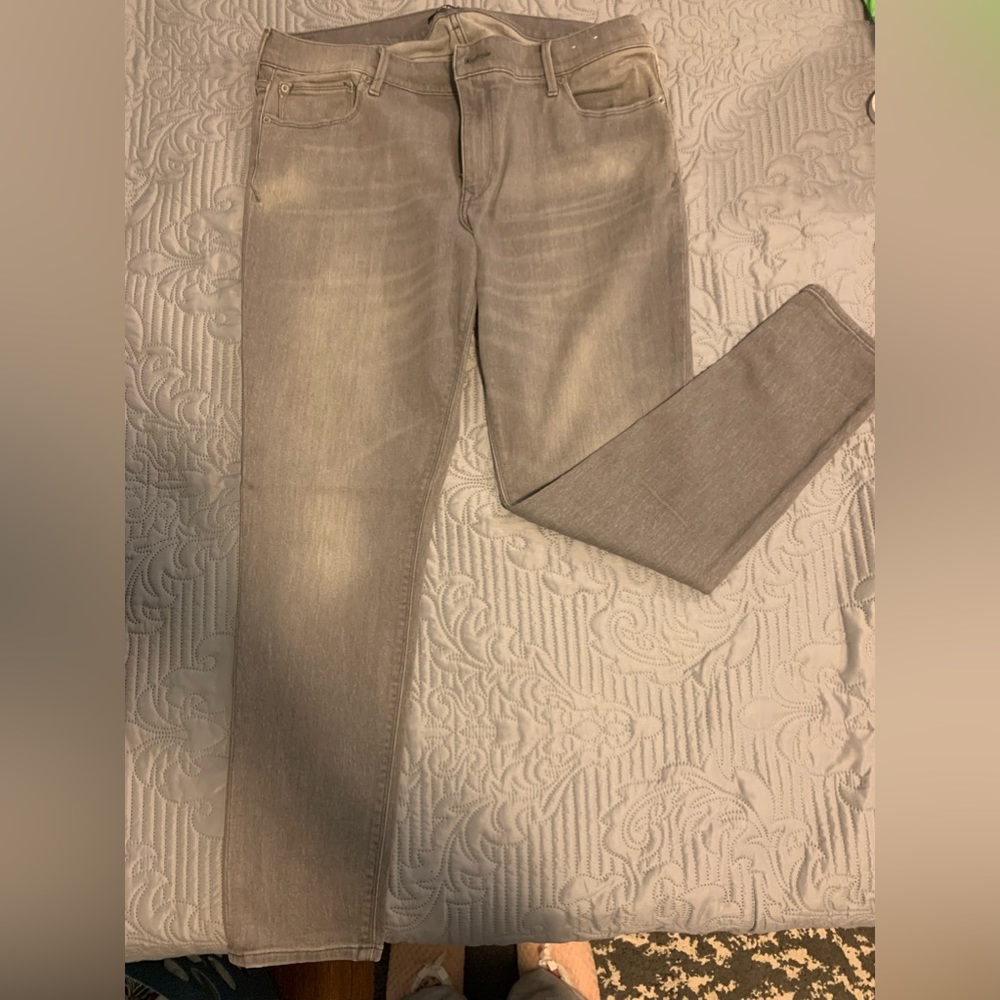 Express stretch mid-rise legging denim